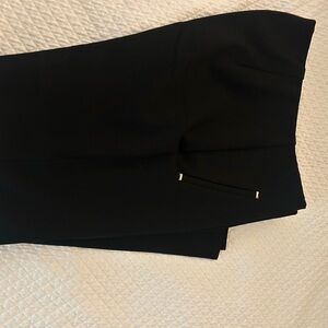 Chico's Elegant Black Straight Leg Pants